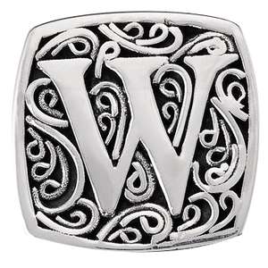 "W is for Wow Factor" slide charm