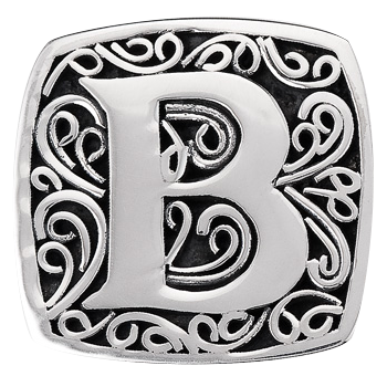 "B is for Bold" slide charm