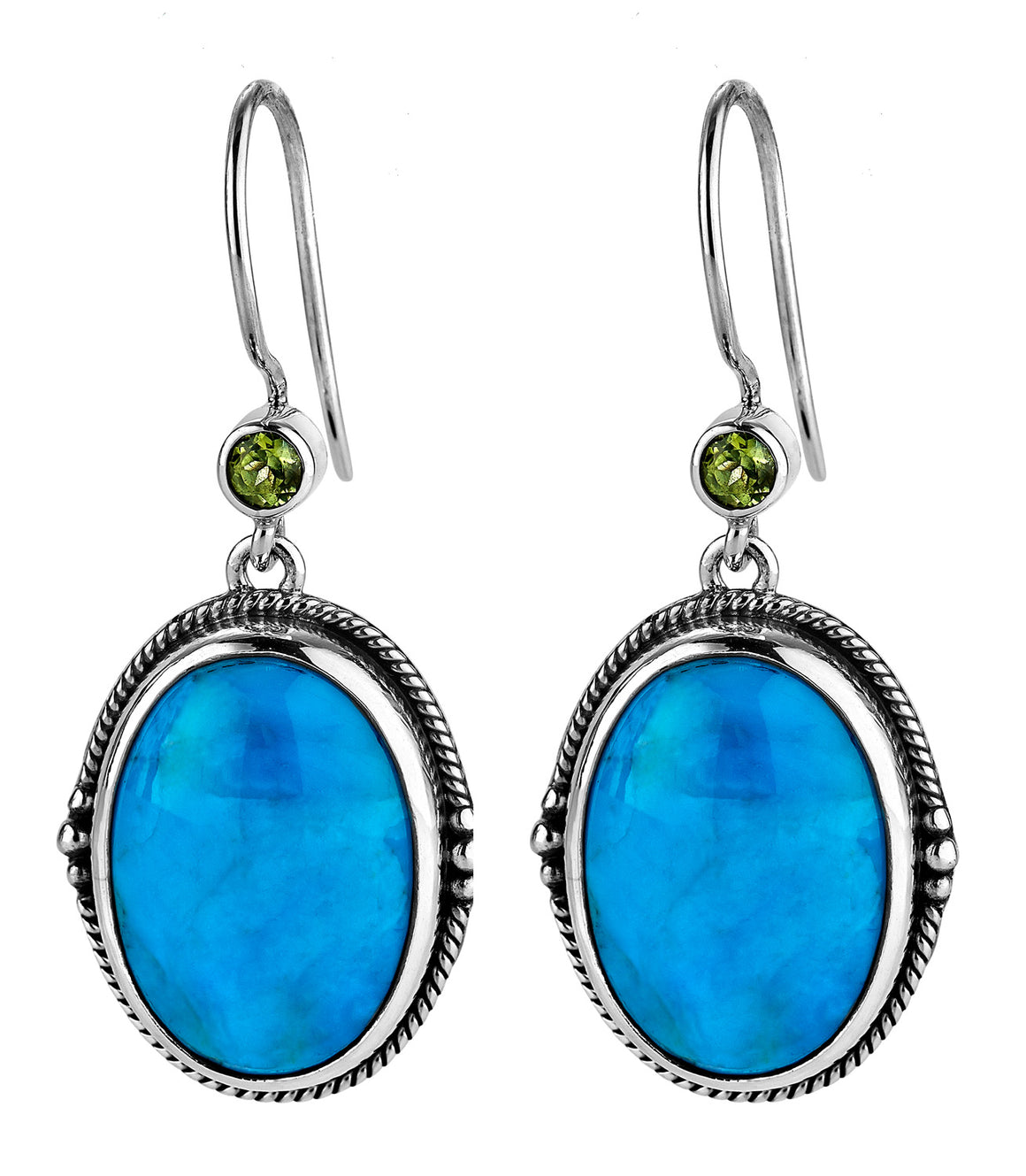 moxie oval drop earring