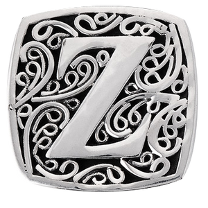 "Z is for Zealous" slide charm