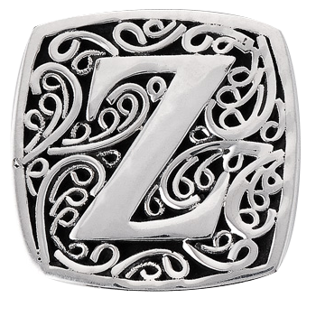 "Z is for Zealous" slide charm