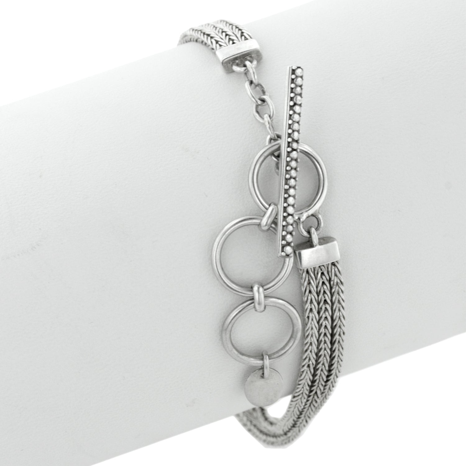 Silver Chain Mahakal Bracelet For Men's | B27-MAY-66 | Cilory.com