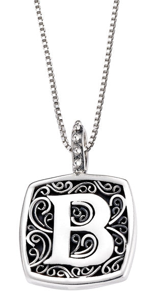 Initial Letter Pendants - A to Z