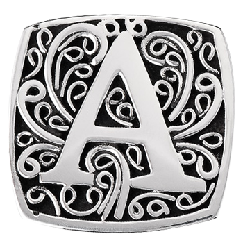 "A is for Alluring" slide charm